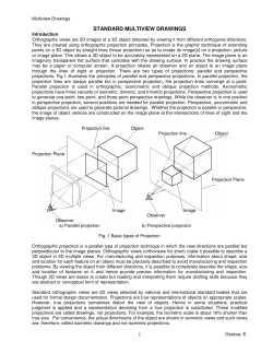 1 STANDARD MULTIVIEW DRAWINGS