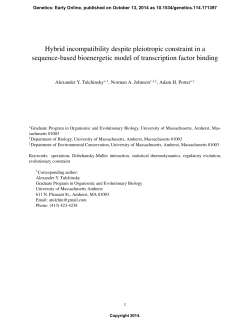 Hybrid incompatibility despite pleiotropic constraint in a