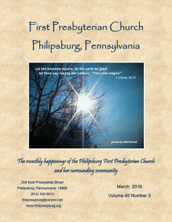 First Presbyterian Church Philipsburg, Pennsylvania
