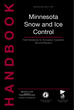 Minnesota Snow and Ice Control