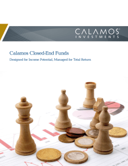 Calamos Closed-End Funds