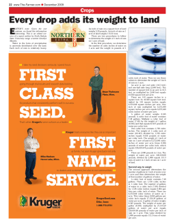 Every drop adds its weight to land