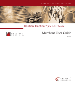 for Merchants - iVeri Payment Technologies