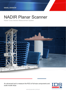 NADIR Planar Scanner