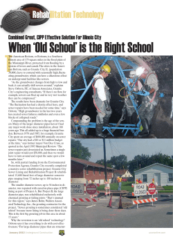 Old School - Infiltration Control Grouting Association