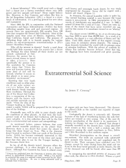 Extraterrestrial Soil Science