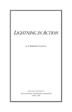 lightning in action - Institute for Research in Art