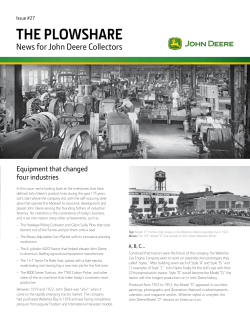 Issue #27 THE PLOWSHARE