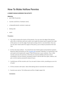 How To Make Hollow Pennies