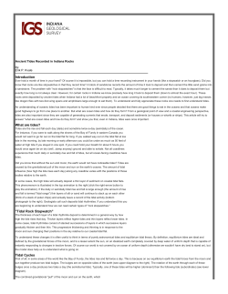 Introduction What are tides? "Tidal Rock