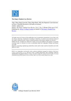 Three Steps Forward, Three Steps Back: Why the