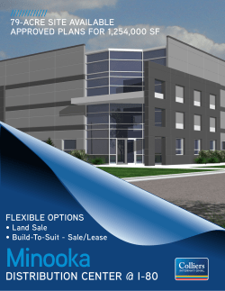 Flyer - Seefried Industrial Properties