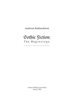 Gothic Fiction - Browse eLABa Fedora objects