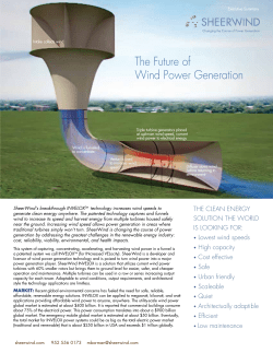 The Future of Wind Power Generation