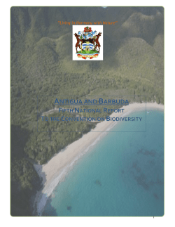 CBD Fifth National Report - Antigua and Barbuda (English version)