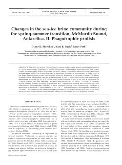 Article - Inter Research