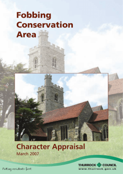 Thurrock Council - Character Appraisal