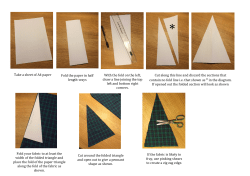 Take a sheet of A4 paper Fold the paper in half length