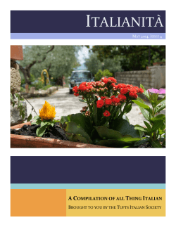 Issue 4 - Tufts University | School of Arts and Sciences