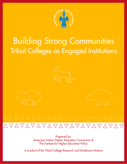 TCUs as Engaged Institutions