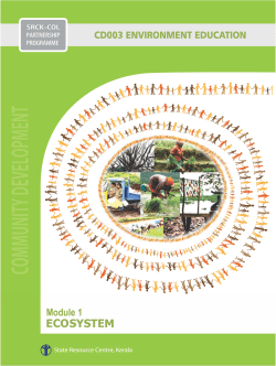 CD003 M1 Ecosystem - PDF - OAsis Home
