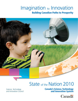 State of the Nation 2010 - Canada`s Science, Technology and