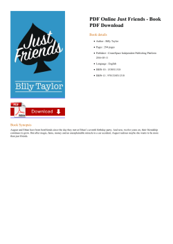 PDF Online Just Friends - Book PDF