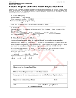 Documentation - Minnesota Historical Society
