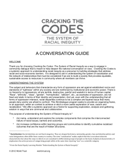 a conversation guide