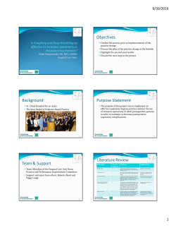 Objectives Background Purpose Statement Team