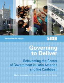 Governing to Deliver - Inter
