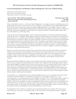 Denver, CO May 30 &ndash; June 3, 2017 Page 536 Contextuali