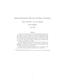 Optimal Stochastic Recovery for Base Correlation