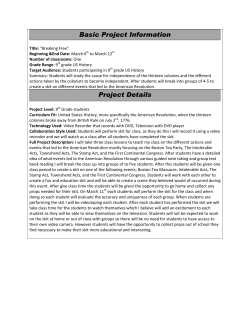 Global Projects Discovery Project