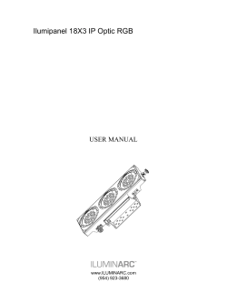 Ilumipanel 18X3 IP Optic RGB
