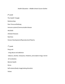 Health Education - White Plains Public Schools