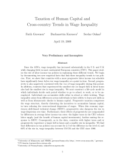 0.7in Taxation of Human Capital and Cross