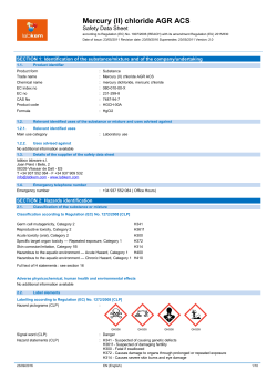 Mercury (II) chloride AGR ACS