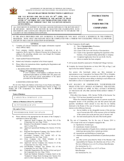 500-CTR Instructions - Inland Revenue Division