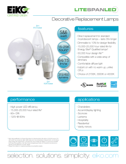 to view Cut Sheet - One Source LED Lighting, LLC