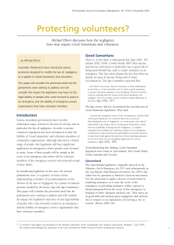 PDF - Australian Journal of Emergency Management