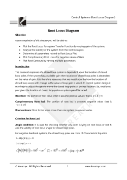 Root Locus Diagram