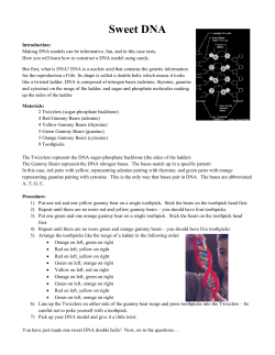 Sweet DNA
