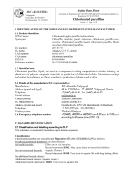 Chlorinated paraffins