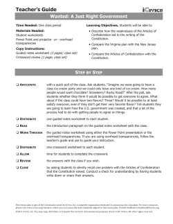 Teacher`s Guide