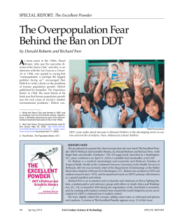 The Overpopulation Fear Behind the Ban on DDT