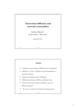 6-Diffusion and externalities