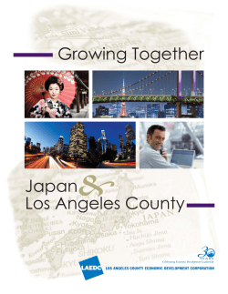 Growing Together: Japan and Los Angeles County