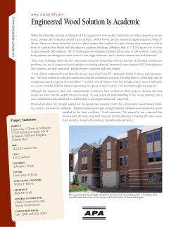 Case Study UTA University Residence Halls