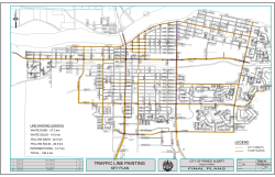 Traffic Line Painting Map